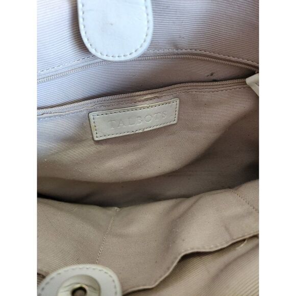 Talbot Leather Purse, Black and White Color Block - Picture 7 of 9